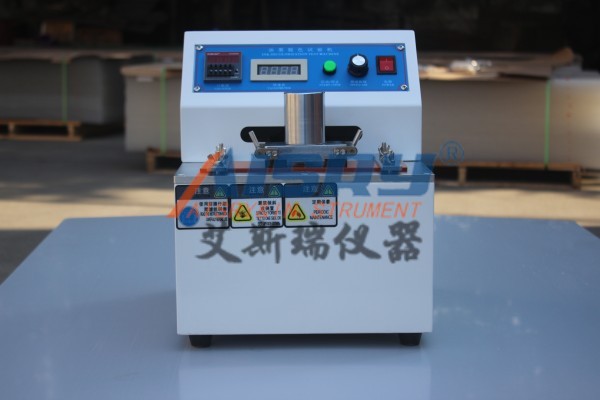 油墨脫色耐磨試驗(yàn)機(jī)怎么用來測(cè)試？